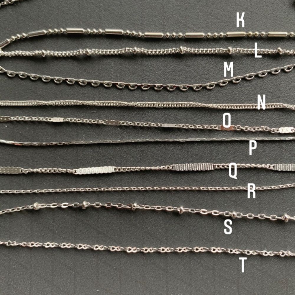 925 Sterling Silver Snake Chain 10 Styles Necklace